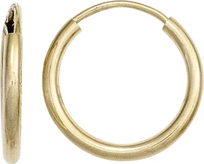 Produktbild von JOBO Creolen rund 585 Gold Gelbgold Ohrringe
