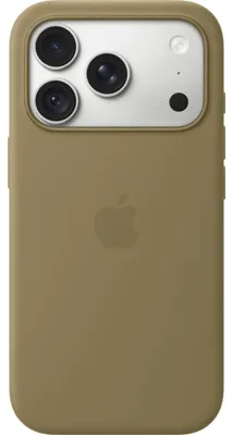 Productafbeelding van Apple Siliconenhoesje met MagSafe voor de Apple iPhone 18 Pro - Olive