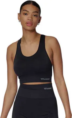 Produktbild von Hummel Tif Padded Seamless Sport-top Schwarz XS Frau Schwarz XS