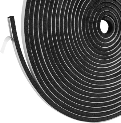 Imagen del producto de Burlete de sellado para puertas y ventanas, 12 metros x 9 mm, color , para sellar juntas