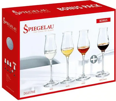 Produktbild von Spiegelau 4510173 Grappakelch 'Bonus Pack' 3+1, 13,5cl, H 19,7cm, klar (4er Pack)