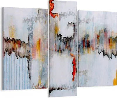 Produktbild von Bild auf Leinwand - Leinwandbild - Abstraktion modern - 95x80cm - Wand Bild - Wanddeko - Wandbilder - Leinwanddruck - Bilder - Kunstdruck - Wanddekoration - Leinwand bilder - Wandkunst - CB95x80-3676