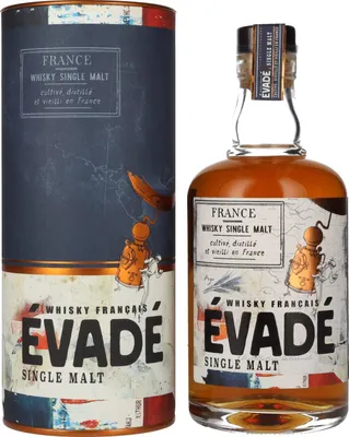 Produktbild von Évadé Single Malt Whisky Français 40% Vol. 0,7l in Geschenkbox