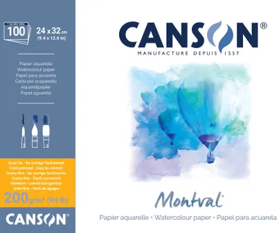 Obrázek produktu pro CANSON C200807353 Kreslicí papír CANSON "Montval", 240 x 320 mm, 200 g/m2