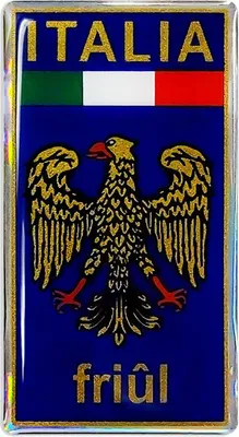 Immagine prodotto di Adesivo 3D bandiera Friul HQ