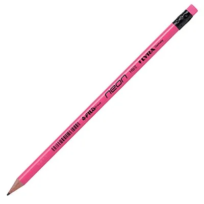 Produktbild von LYRA Neon HB Bleistift + Radiergummi sortiert, 1 Stück