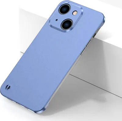 Produktbild von König Design Hülle kompatibel mit Apple iPhone 13 Kunststoff Soft Handyhülle - Handy Case Violett