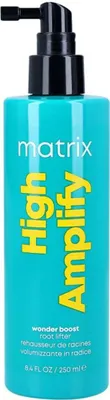A bottle of Matrix Total Results High Amplify Wonder Boost Root Lifter.