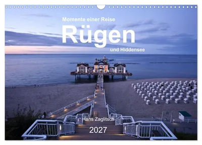 Produktbild von Rügen und Hiddensee - Momente einer Reise (Wandkalender 2027 DIN A3 quer), CALVENDO Monatskalender