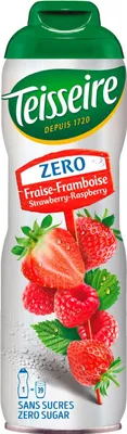 Produktbild von Teisseire Sirup Erdbeer-Himbeer zero Zucker 600ml - Cocktails (1er Pack)
