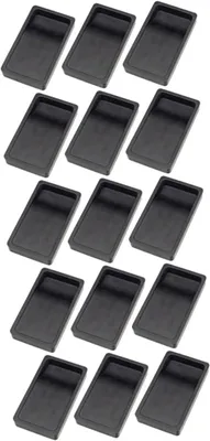 Imagen del producto de 15 piezas de piedras de óleo portátiles para caligrafía, ligeras, de doble cara, ideales para estudiantes y artistas, color