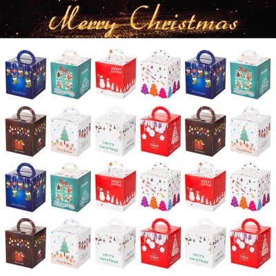 Immagine prodotto di Confezione regalo natalizia, 24 pezzi, piccole scatole regalo da riempire – Quantità: 24 pezzi (confezione da 1)