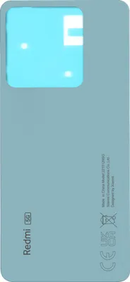 Image de Xiaomi, couvercle de batterie pour Xiaomi Redmi Note 13 5G Service Pack original, bleu