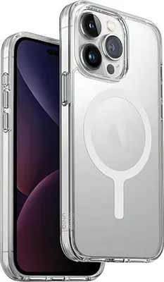 Produktbild von Uniq Lifepro Xtreme Magclick Ladetasche für Iphone 15 Pro - Klar