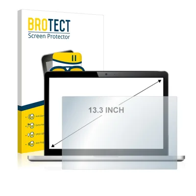 Produktbild von BROTECT Entspiegelungs Schutzglas für Notebooks mit 33.8 cm (13.3 Zoll) Displays 285 x 180 mm Schutzfolie Panzer Folie Glas Display Schutz matt