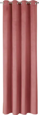 Produktbild von TOM TAILOR Ösenvorhang VELVET SIGNATURE Rose 140 x 250 cm