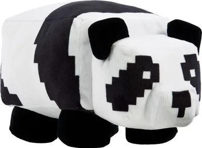Produktbild von Minecraft Basic Panda-Plüschfigur, weicher vom Videospiel inspirierter Charakter, Sammelspielzeug, Spielfigur, 3 Jahr(e)