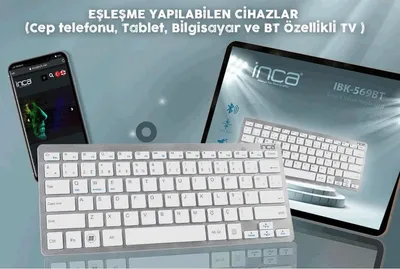Obrázok produktu pre Inca IBK-569BT Tastatur USB + Bluetooth