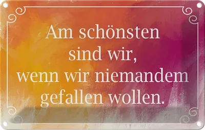 Produktbild von vianmo Blechschild 12x18 cm am schönsten sind wir wenn Spruch Zitat