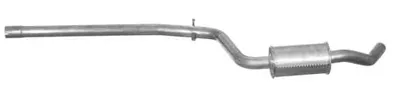 Produktbild von VEGAZ SES-80 Mittelschalldämpfer Schalldämpfer für SEAT Leon Schrägheck (1P1) Altea XL (5P5, 5P8) Altea (5P1) Toledo III (5P2)