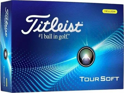 Zdjęcie produktu dla Titleist Tour Soft 2024 Yellow 12 Piłka golfowa