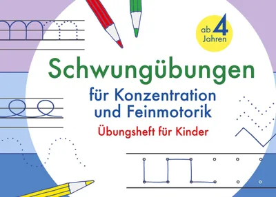 Produktbild von Schwungübungen ab 4 Jahren für Konzentration und Feinmotorik
