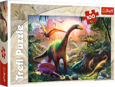 Image de Trefl Puzzle Dinosaures 100 Pièces