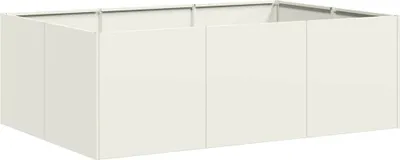 Immagine prodotto di Fioriera Bianca 120x80x40 cm in Acciaio