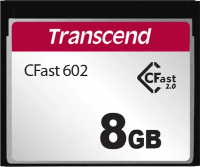 Image de Transcend CFast 2.0 CFX602 - Carte mémoire flash - 8 Go - CFast 2.0