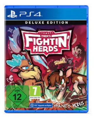 Produktbild von Modus Games Them's Fightin' Herds: Deluxe Edition, PlayStation 4, Multiplayer-Modus, E10+ (Jeder über 10 Jahre)