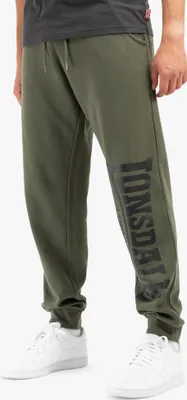 Immagine prodotto di Pantaloni da uomo regular fit LOGO LARGE Olive/Black S Lonsdale