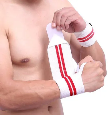 Produktbild von 2 Stück Handgelenkschoner – Verstellbar und atmungsaktiv – Unterstützung für Fitness