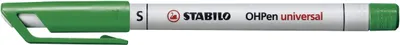 Image de Stylo pour film - STABILO OHPen universal - soluble à l'eau superfin - stylo individuel - vert