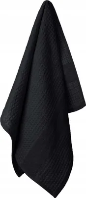 Produktbild von BAUMWOLL-KÜCHENTUCH SAUGSTARK PRIME WAFFEL 50x70 cm SCHWARZ