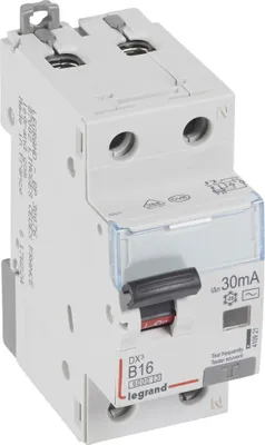 Obrázok produktu pre P312 2P B 16A 30MA Diferenciálny istič AC DX3