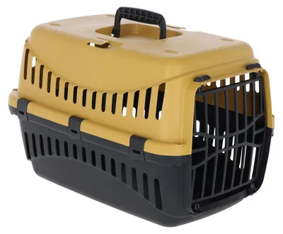 Image de KERBL Transportbox Expedion Honey/Schwarz ( Tragegewicht 10 kg, Kunststoff