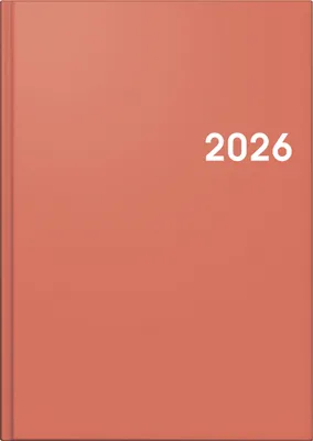 Produktbild von 2026 Brunnen Buchkalender 795 A5 coral