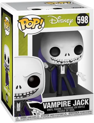 Produktbild von Nightmare Before Christmas Disney - Vampire Jack 598 - Funko Pop! - Vinyl Figur