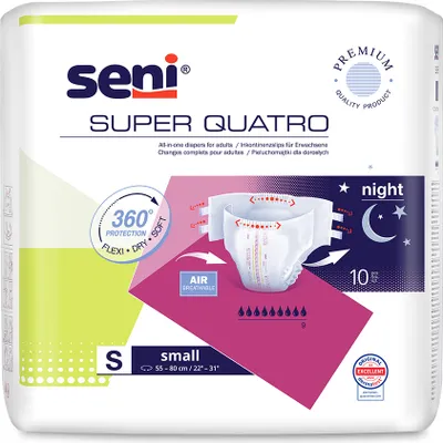 Produktbild von Super Seni Quatro Inkontinenzhosen S - 10 Stück