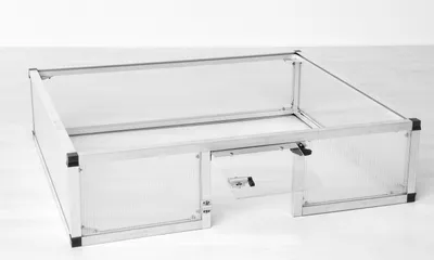 Produktbild von KGT Schildkröten-Unterbau für Frühbeet 100 aluminium blank