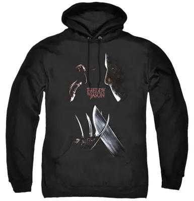 Produktbild von Freddy Vs Jason - Kapuzenpullover für Herren/Damen Uni TV40572 (XL) (Schwarz)