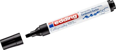 Produktbild von Kalligrafiedding Marker creative edding 1455 1-5mm schwarz Packung mit 10 Stück