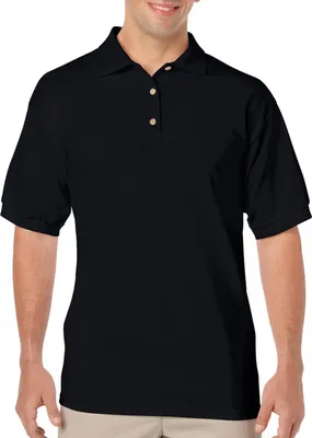 Produktbild von Gildan 8800 | Herren Jersey Poloshirt - Farbe: Black - Größe: XXL