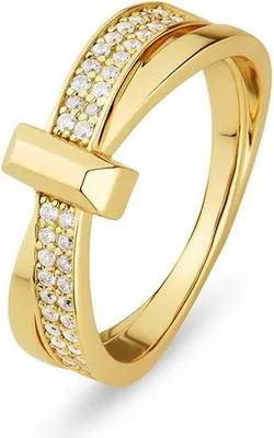 Produktbild von Jette Turn 89193436h Damenring, Ringgröße:57 / 8 / L / 18mm