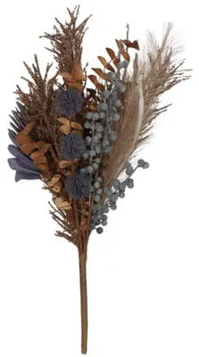 Image de Bouquet sauvage de fleurs artificielles Bouquet décoratif luxuriant et coloré