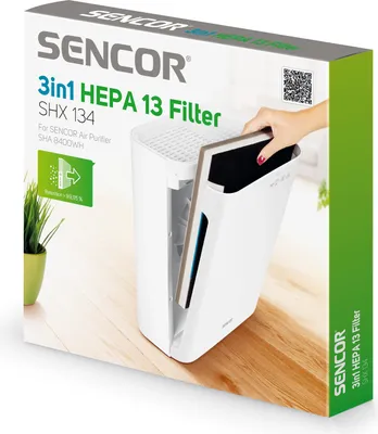 Obrázek produktu pro SENCOR SHX 134 HEPA 13 Filtr 3 v 1, pro Čističku vzduchu SENCOR SHA 8400WH
