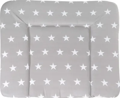Produktbild von roba Wickelauflage 'Little Stars', weiche Wickelunterlage 85x75cm, Wickeltischauflage Polyurethanbeschichtet