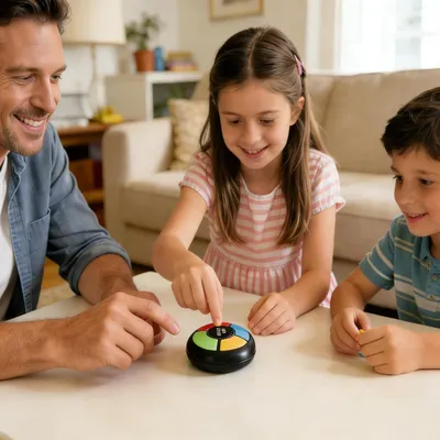 Produktbild von Reisespiel für Kinder, Reaktions- und Geschicklichkeitsspiel, 6-10 Jahre, für die Autofahrt