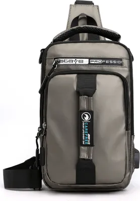 Produktbild von Sling Crossbody Umhängetasche Herren Große Kapazität Rucksack Sling Bag Herren Kleine Crossbody Umhängetasche Outdoor Sport Freizeit