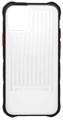 Produktbild von Element Case, Stoßfeste Militärschutz Hülle für iPhone 13 Pro, Schwarz / Transparent